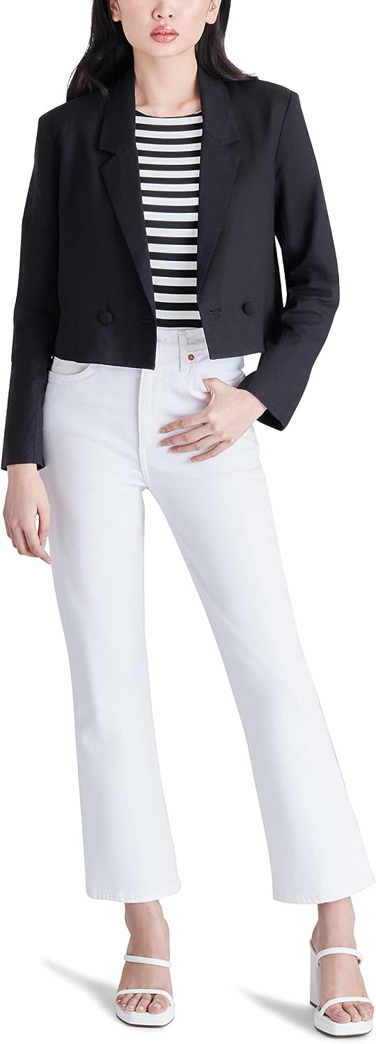 image:imageSteve Madden Womens Steve Madden Apparel Kourtney BlazerBlack
