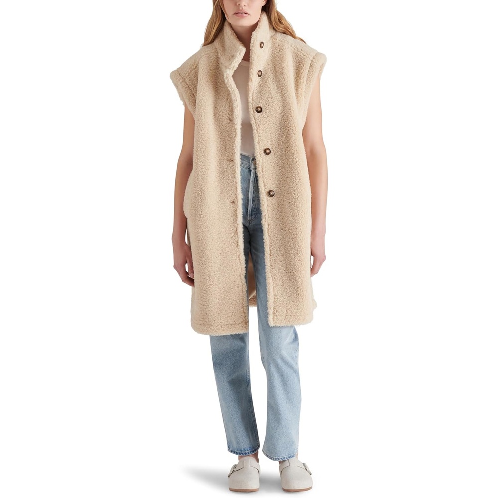 image:imageSteve Madden Womens Steve Madden Apparel Benit VestBeige