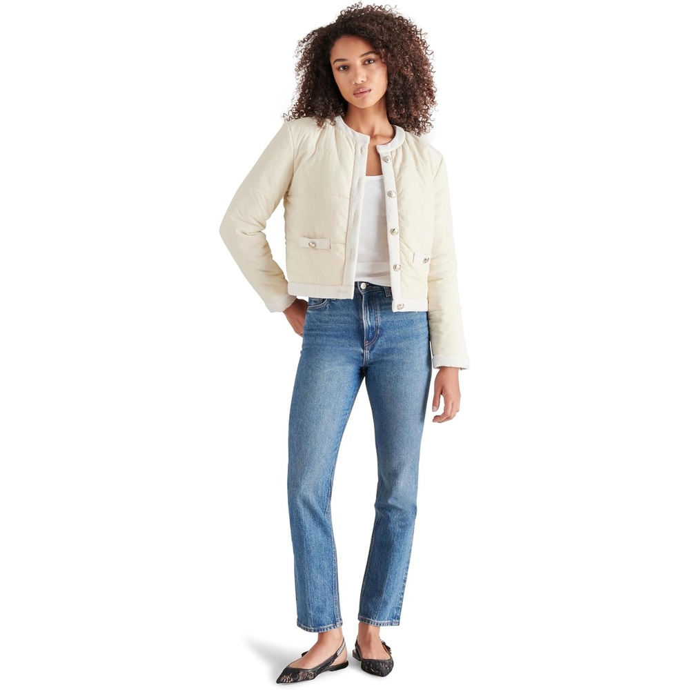 image:imageSteve Madden Womens Steve Madden Apparel Coppelia JacketCream Tan