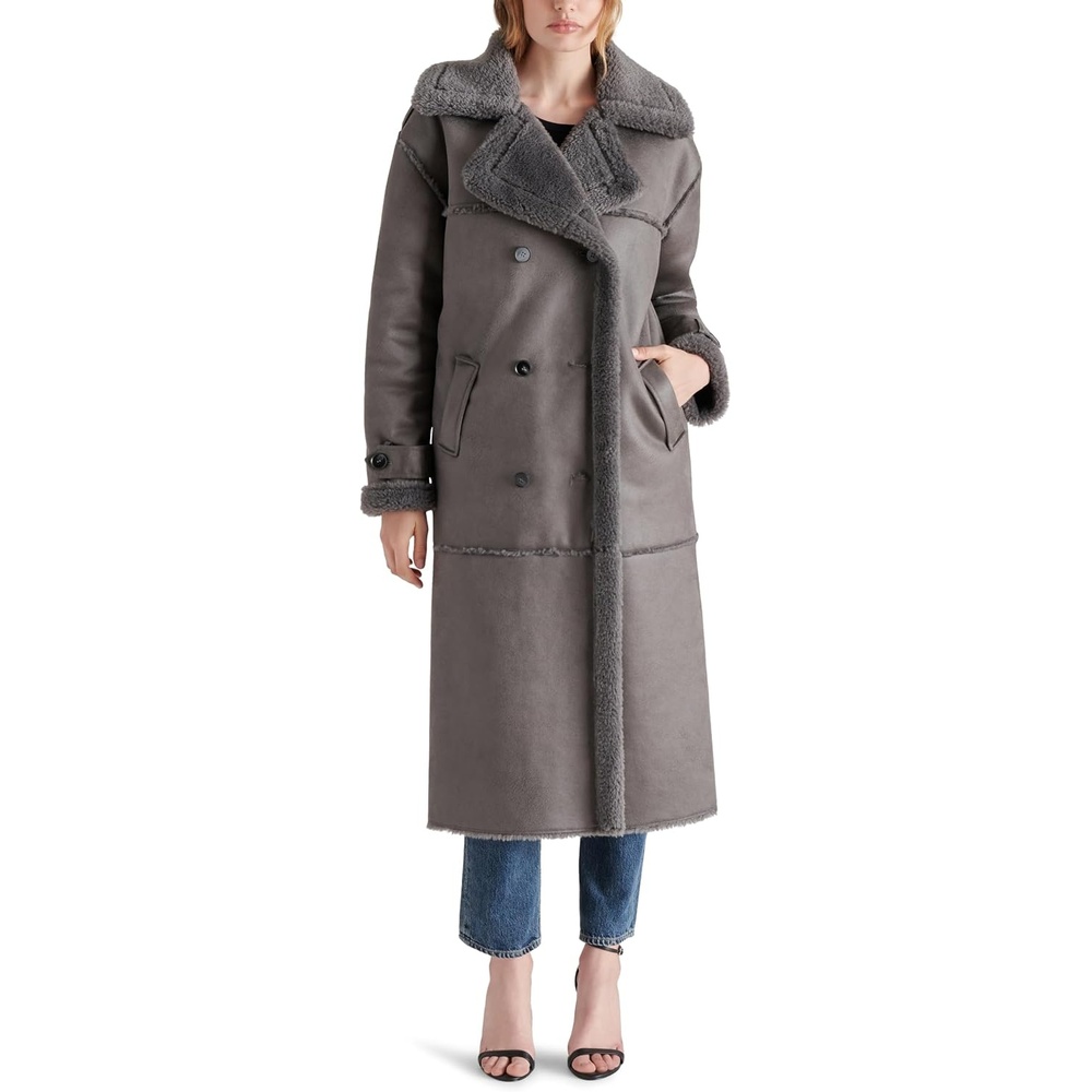 image:imageSteve Madden Womens Steve Madden Apparel Eiffel CoatGrey