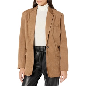 Steve Madden Apparel Womens Imaan Blazer(Macadamia)