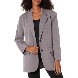 Steve Madden Apparel Womens Imaan Blazer(Sleet)