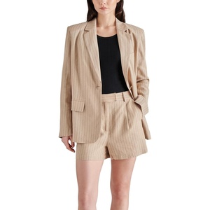 Steve Madden Apparel Womens Imaan Blazer(Wood Thrush)