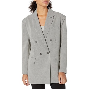 Steve Madden Apparel Womens Isabella Casual Blazer, Black, Large US