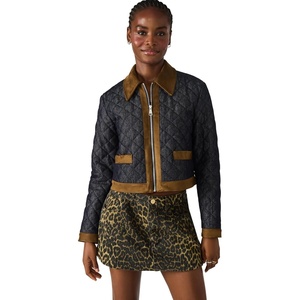 Steve Madden Women’s Agatha Jacket(Dark Indigo)