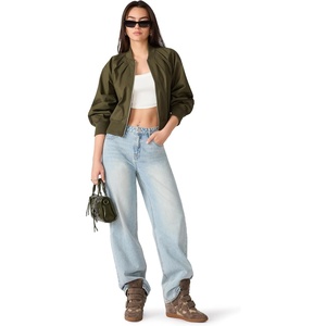 Steve Madden Women’s Bray Jacket(Dark Olive)