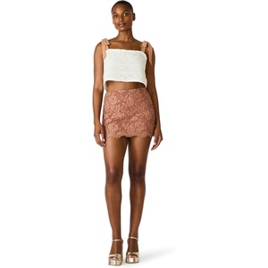 Steve Madden Women’s Cindi Skirt(Mocha Heather)
