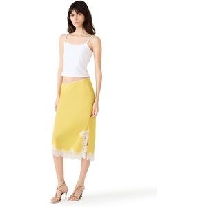Steve Madden Women’s Cinthia Skirt(Golden Lime)
