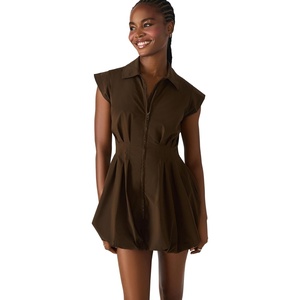 Steve Madden Women’s Dyanne Dress(Demitasse)