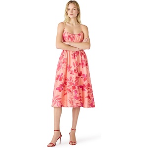 Steve Madden Women’s Gwen Dress(Burnt Coral)