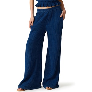 Steve Madden Women’s Harbor Pant(Soft Indigo)