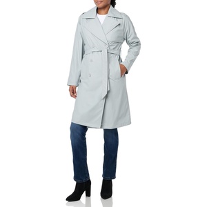 Steve Madden Women’s Ilia Raincoat(Slate Grey)