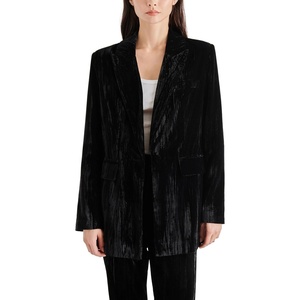 Steve Madden Women’s Imann Blazer(Black)