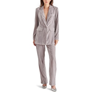 Steve Madden Women’s Imann Blazer(Silver)