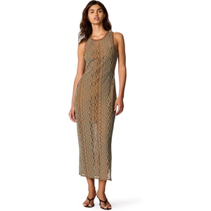 Steve Madden Women’s Nyssa Dress(Rust Multi)