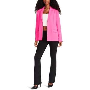 Steve Madden Womens Payton Blazer(Hot Pink)