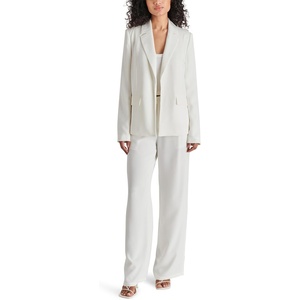 Steve Madden Womens Payton Blazer(White)