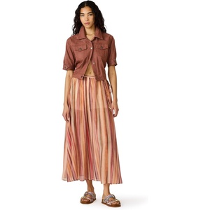 Steve Madden Women’s Shilloh Skirt(Stripe Multi)