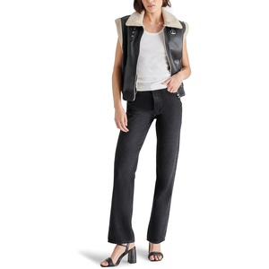 Steve Madden Women’s Steve Madden Apparel Avi Vest(Black)