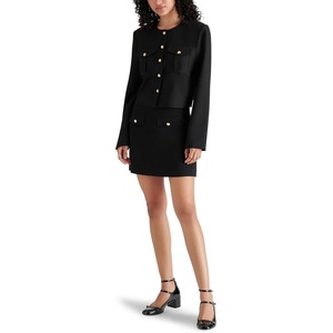 Steve Madden Women’s Steve Madden Apparel Cosette Jacket(Black)