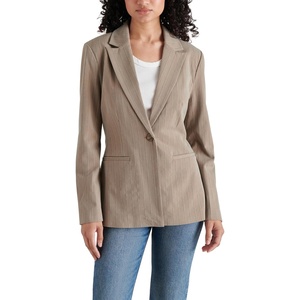 Steve Madden Women’s Steve Madden Apparel Harlow Blazer(Brown)