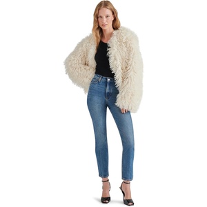 Steve Madden Women’s Steve Madden Apparel Leites Jacket(Cream)