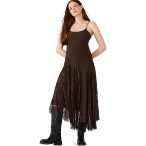 Steve Madden Women’s Vita Dress(Chocolate)