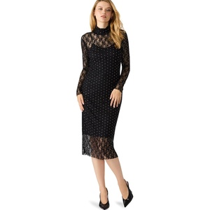 Steve Madden Women’s Vivienne Dress(Black)