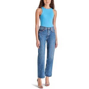 Steve Madden womens Nico Bodysuit(Ashley Blue)