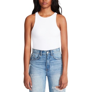 Steve Madden womens Nico Bodysuit(Optic White)
