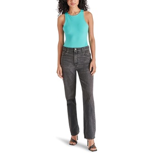 Steve Madden womens Nico Bodysuit(Pastel Turq)