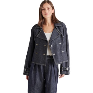 Steve Madden womens Steve Madden Apparel Sirus Jacket(Dark Indigo)