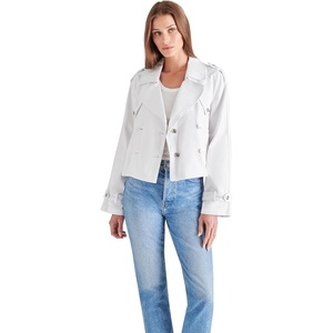 Steve Madden womens Steve Madden Apparel Sirus Jacket(White)