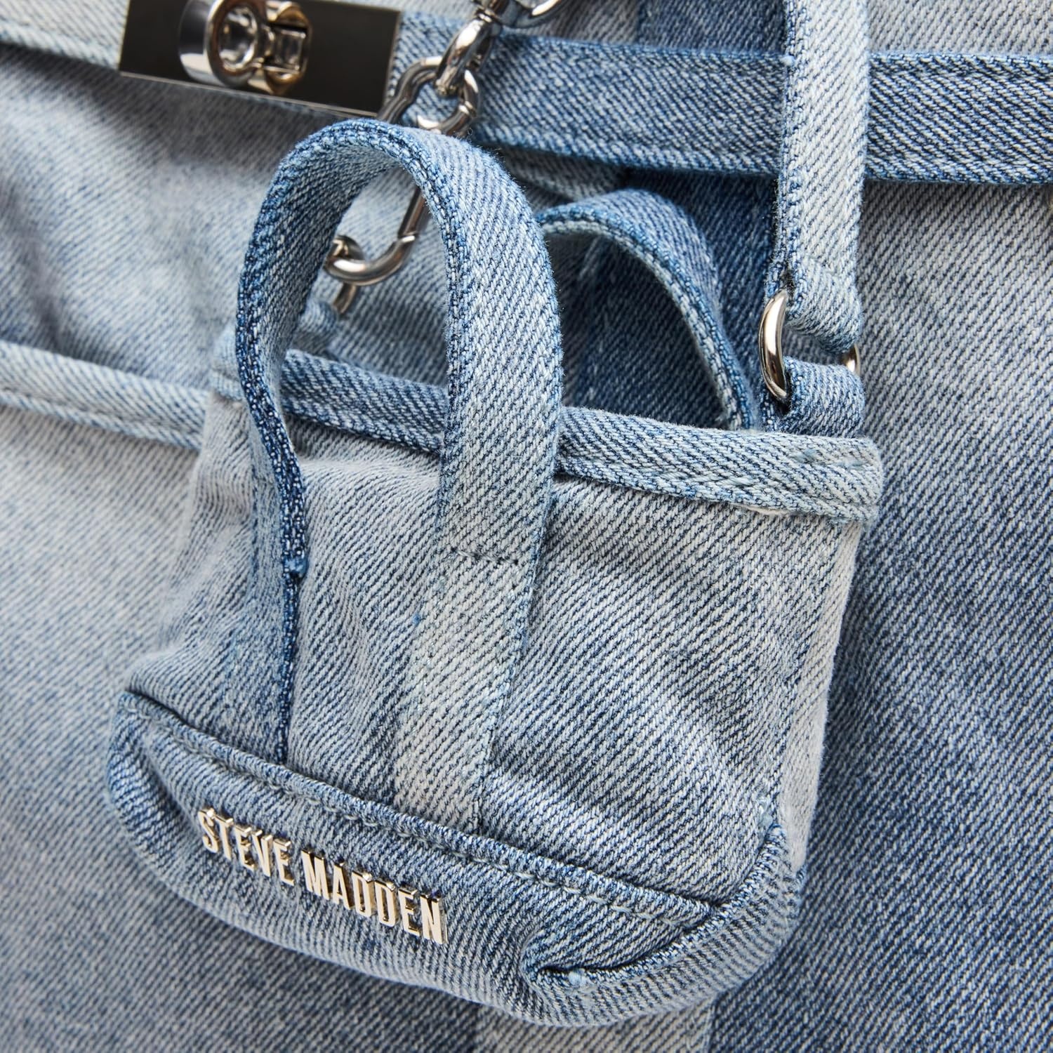 image:imageSteve Madden Womens Steve Madden Boat Canvas ToteDenim
