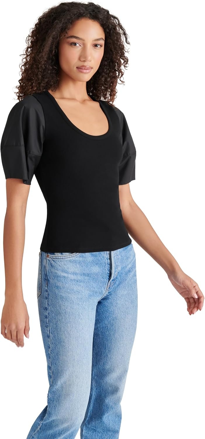 image:imageSteve Madden Womens Valetta TopBlack