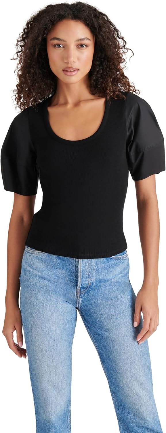 image:imageSteve Madden Womens Valetta TopBlack