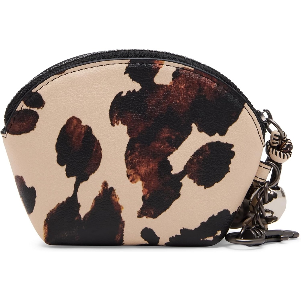 image:imageSteve Madden Bcassidi Zip Top PouchBrown Print