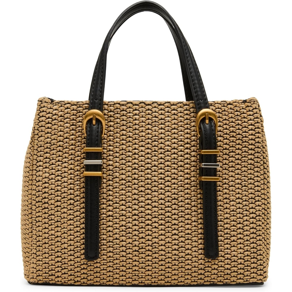 image:imageSteve Madden Bindiee Mini Box ToteBlack Natural