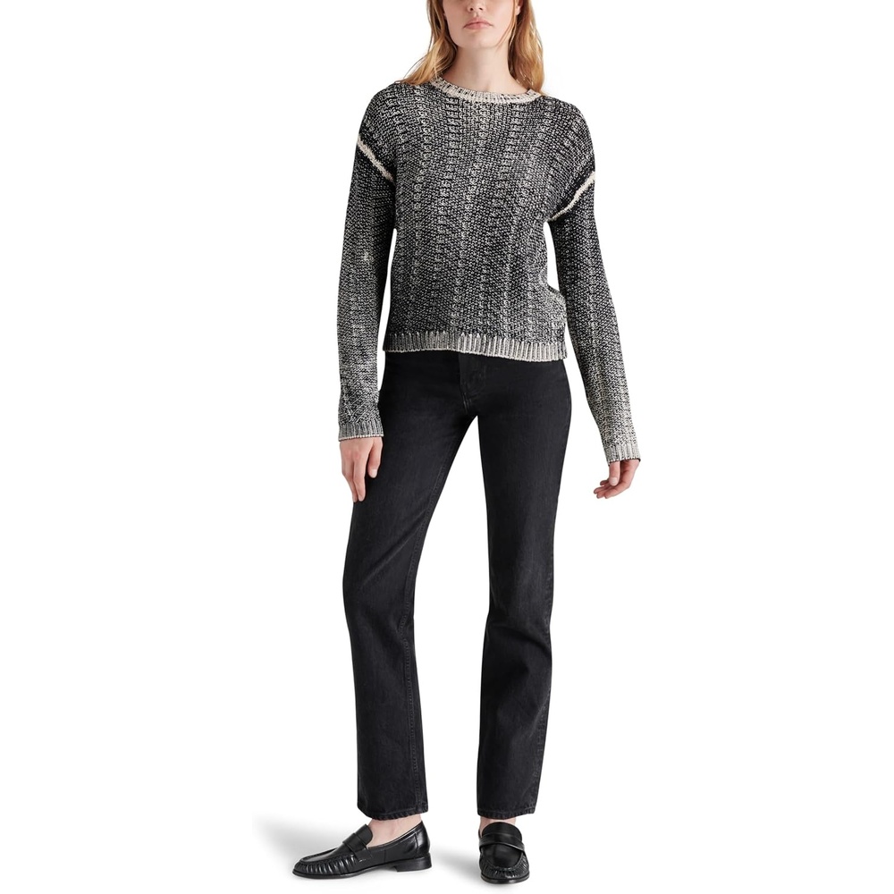 image:imageSteve Madden Womens Apparel Renzo SweaterBlack