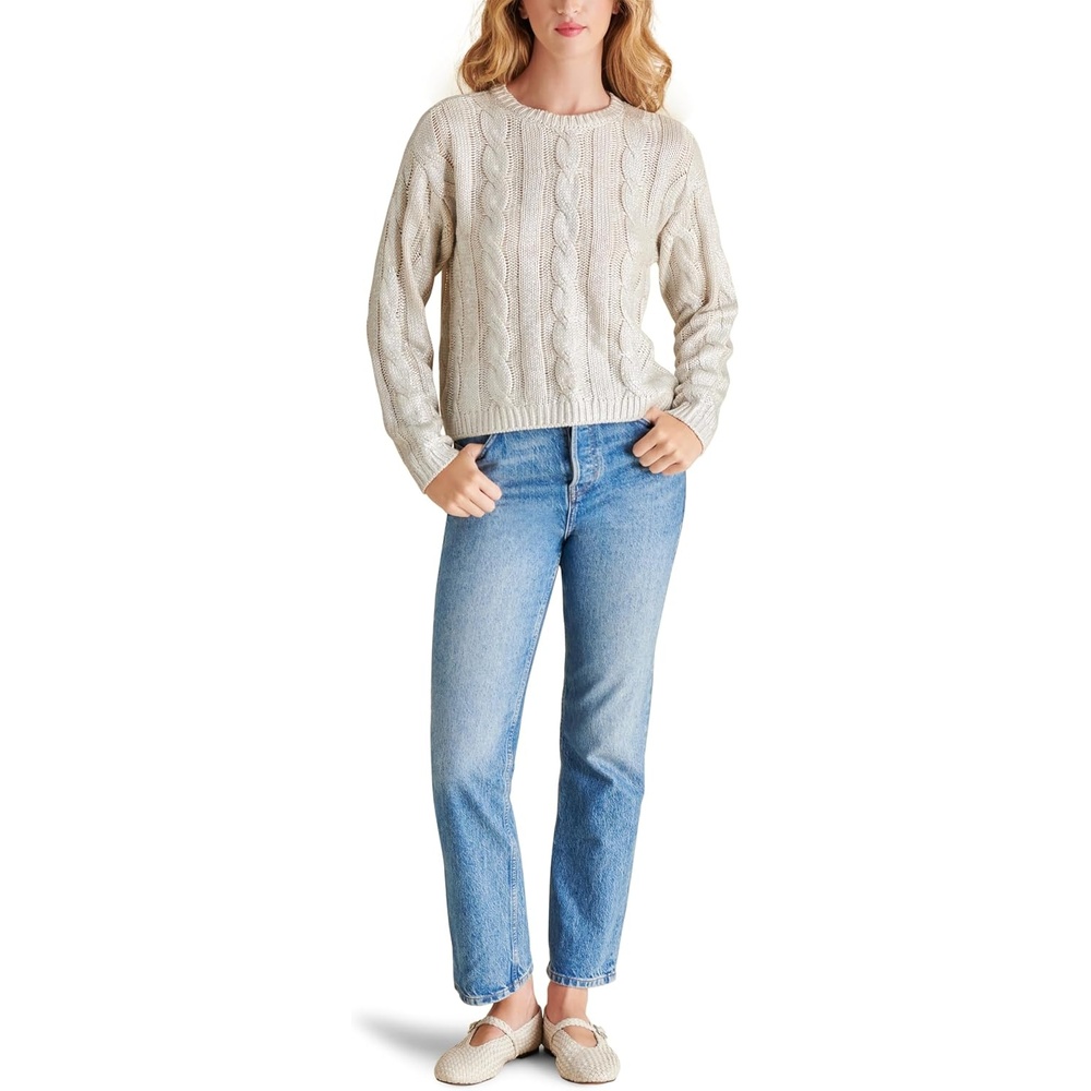 image:imageSteve Madden Womens Apparel Renzo SweaterIvory