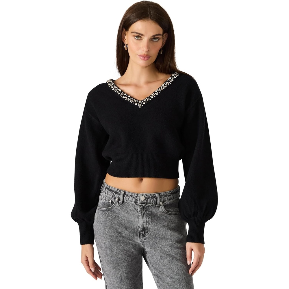 image:imageSteve Madden Womens Evilyn SweaterBlack