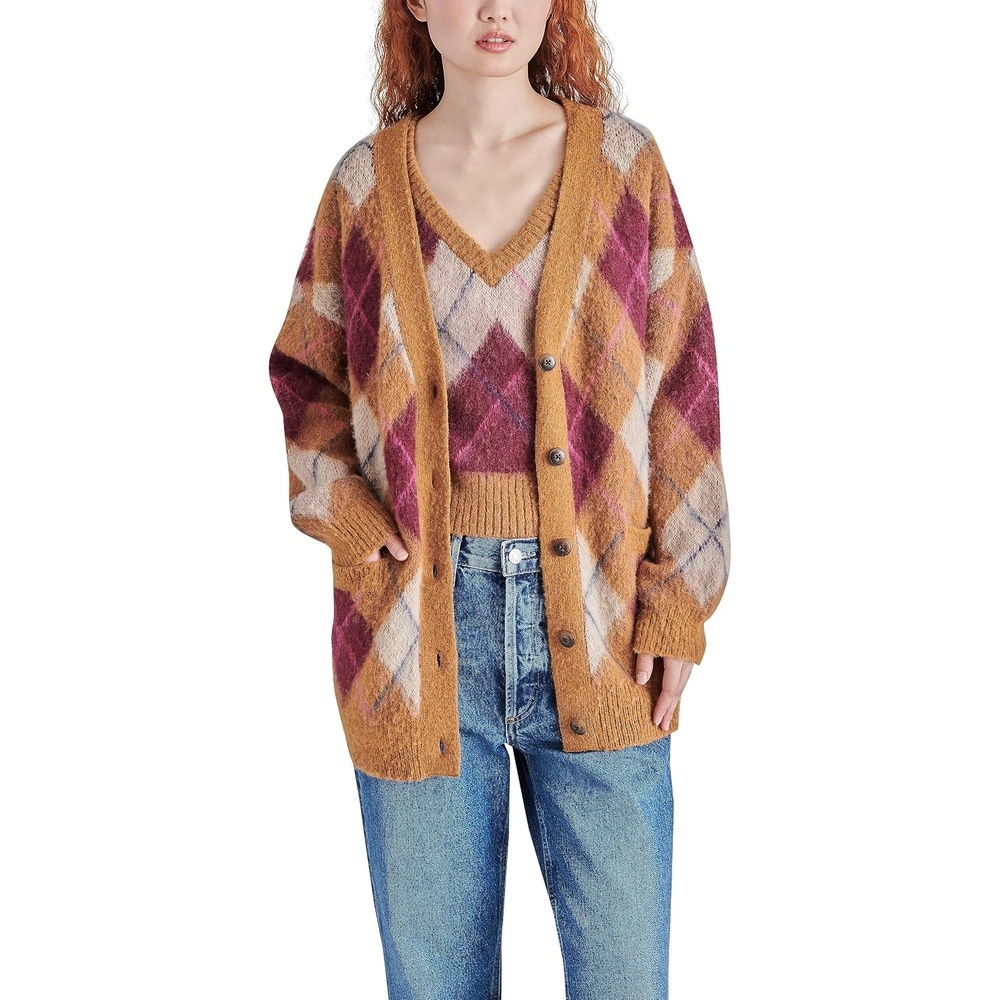 image:imageSteve Madden Womens Lexie CardiganTann