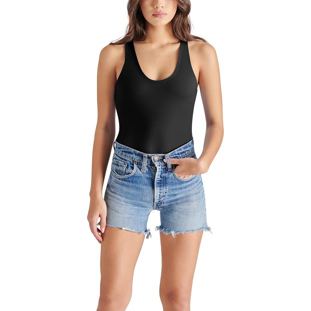 image:imageSteve Madden Womens Lyra BodysuitBlack