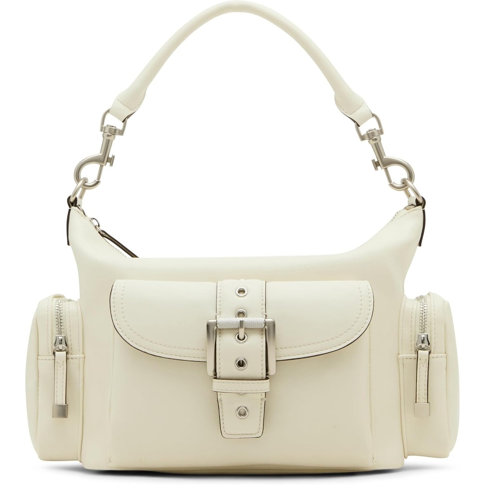 image:imageSteve Madden Womens Steve Madden Andrew Cargo Shoulder BagChalk