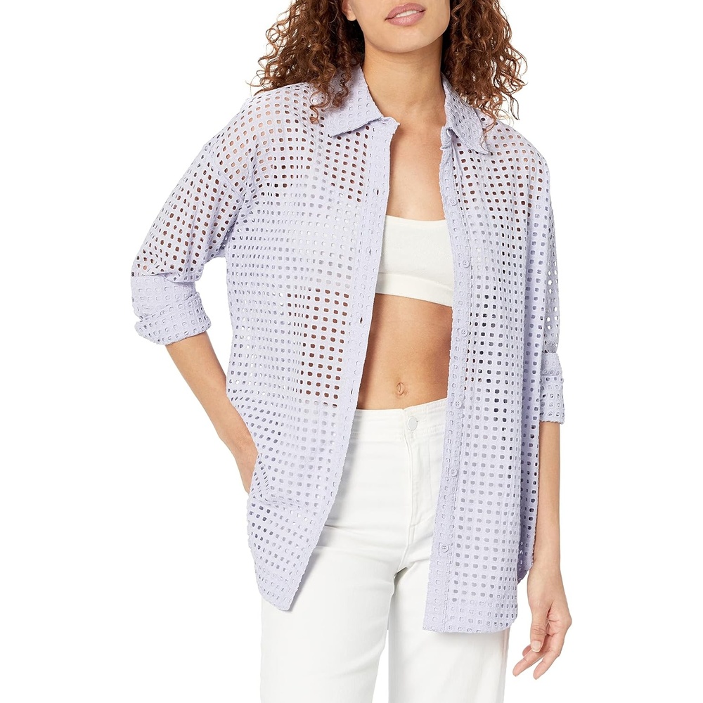image:imageSteve Madden Womens Steve Madden Apparel Poppy TopPurple Heather
