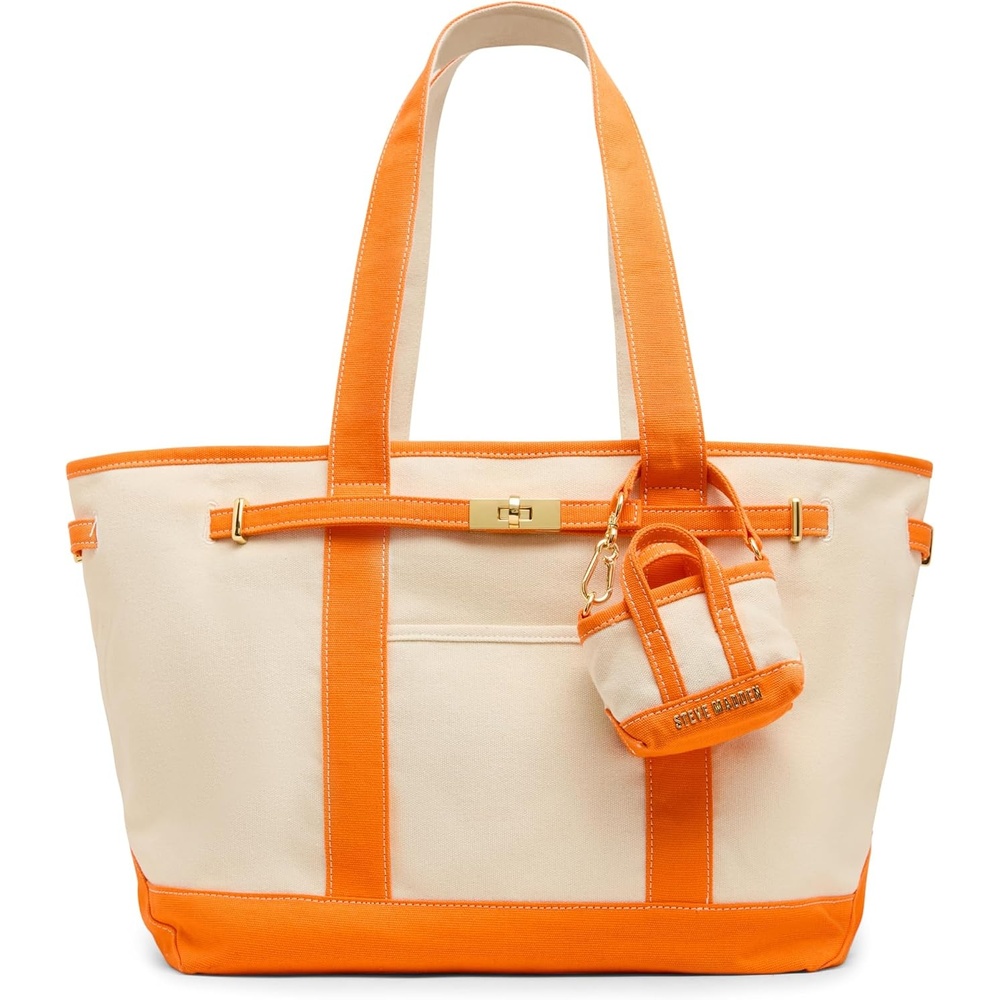 image:imageSteve Madden Womens Steve Madden Boat Canvas ToteOrange