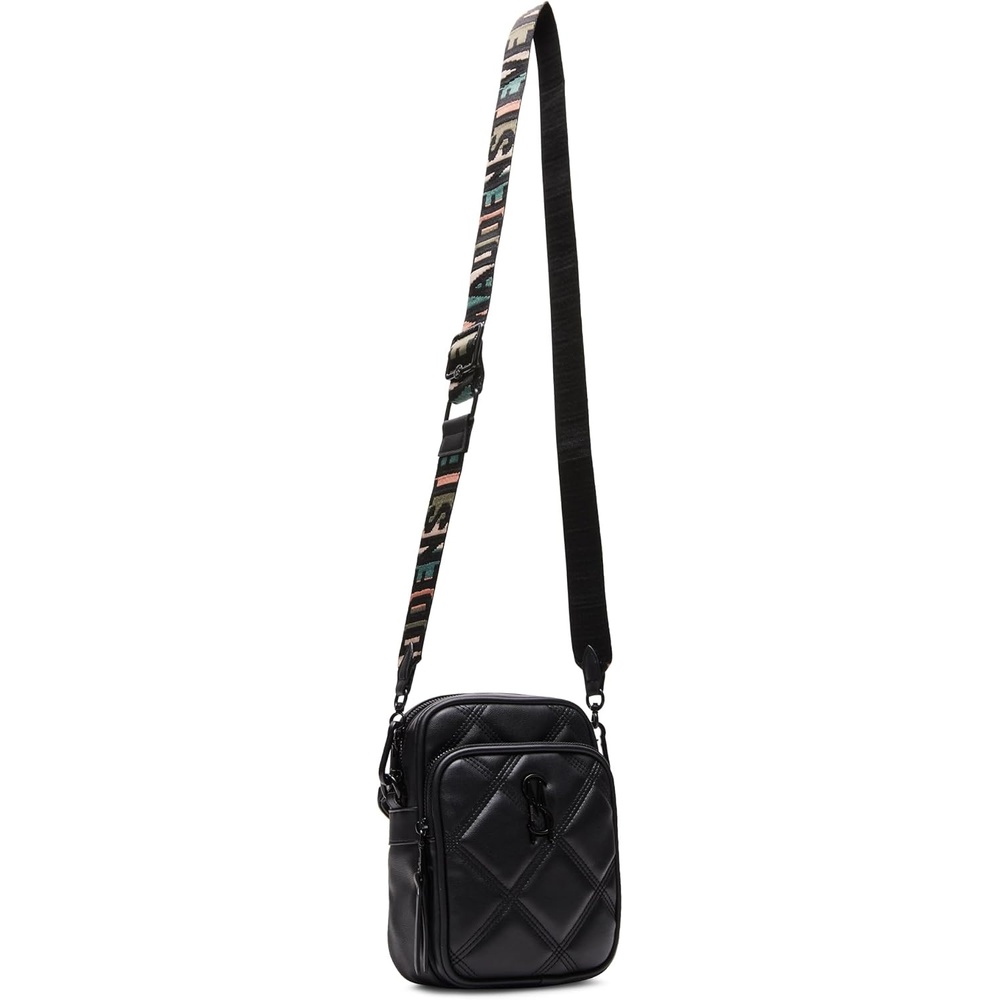 image:imageSteve Madden Womens Steve Madden Drakee Quilted CrossbodyBlack