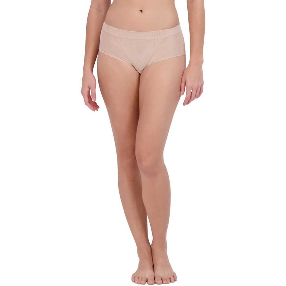 image:imageSteve Madden Womens Womens Mesh Boyshort UnderwearRose Dust