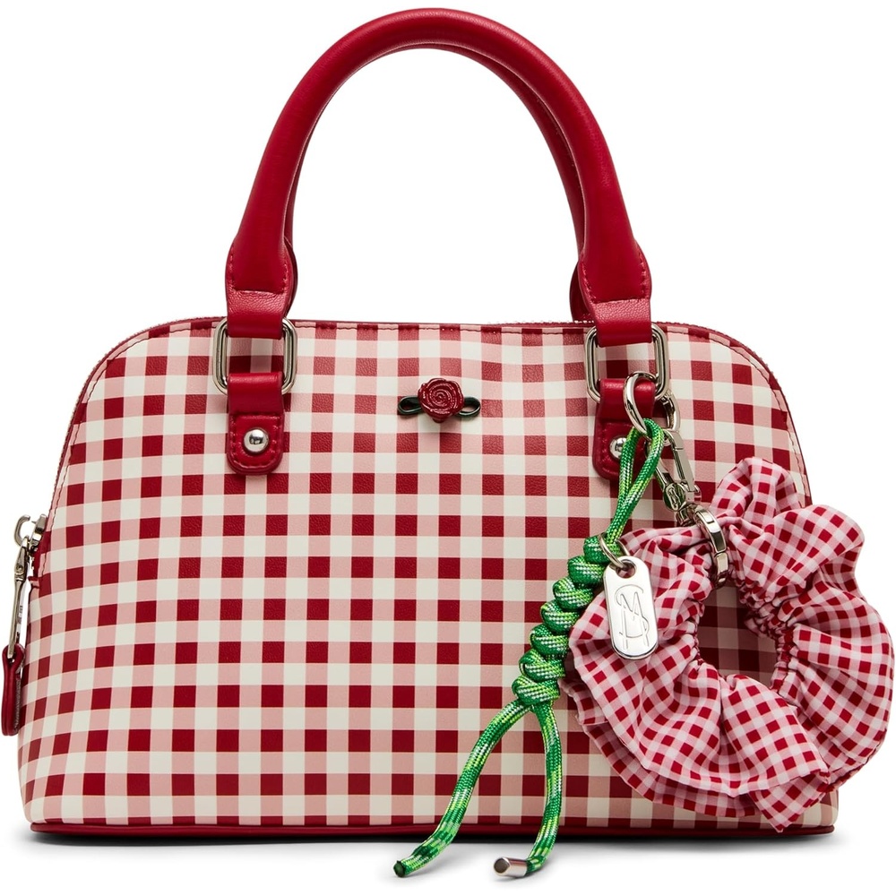 image:imageSteve Madden womens Steve Madden Fayth Mini Dome SatchelBfayth  Red White