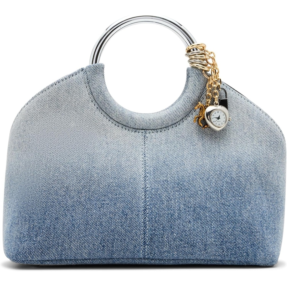 image:imageSteve Madden womens Steve Madden Geena ORing Handle BagBgeena  Denim